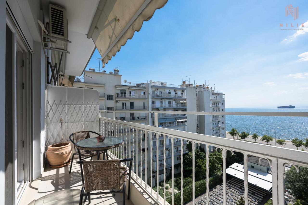 Awesome Sea View, Nilie Hospitality Mgmt Apartment Tesalonika Bagian luar foto