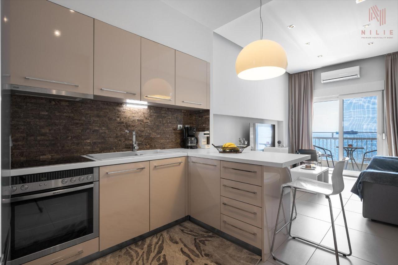 Awesome Sea View, Nilie Hospitality Mgmt Apartment Tesalonika Bagian luar foto