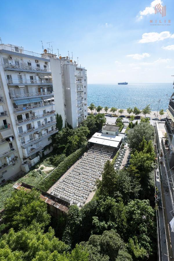 Awesome Sea View, Nilie Hospitality Mgmt Apartment Tesalonika Bagian luar foto