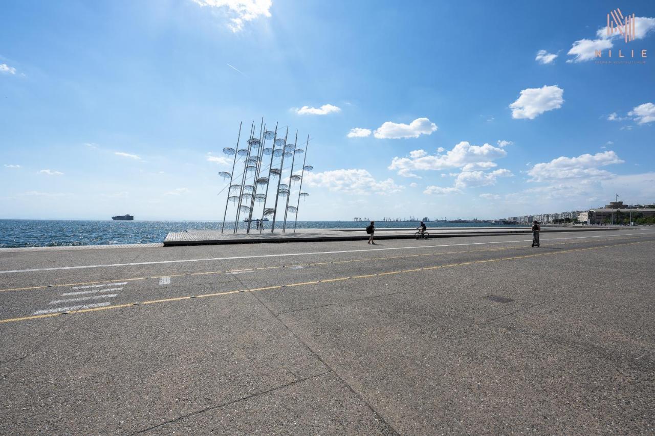 Awesome Sea View, Nilie Hospitality Mgmt Apartment Tesalonika Bagian luar foto